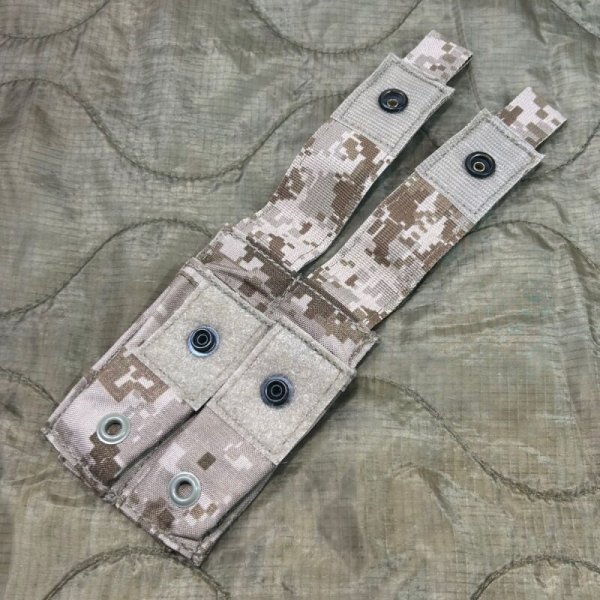 画像3: 実物 EAGLE  M9ダブルピストルマグポーチ aor1  美品 2011年  (3)