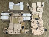 画像: オールド 実物 Allied Industries MBSS プレートキャリアポーチセット S/M  ピンキータン
