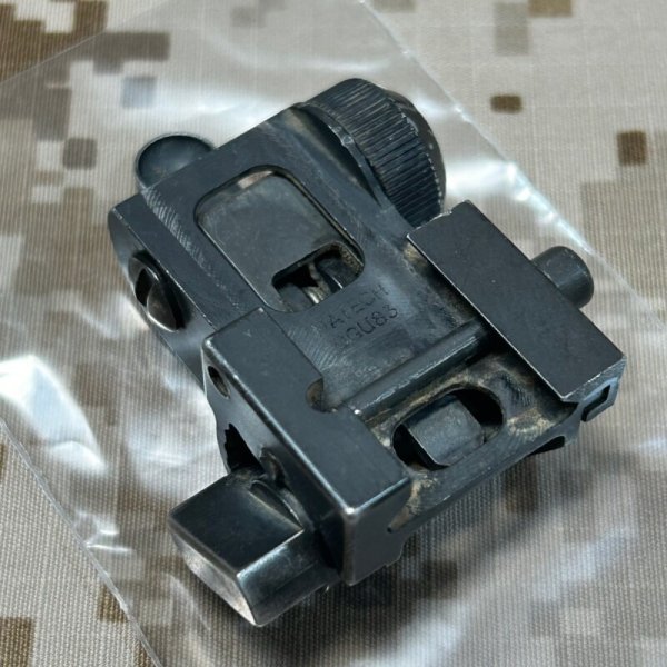 画像5: 米軍官給品 実物 MaTech BUIS 600m バックアップリアサイト 放出品  スレ有USED (5)