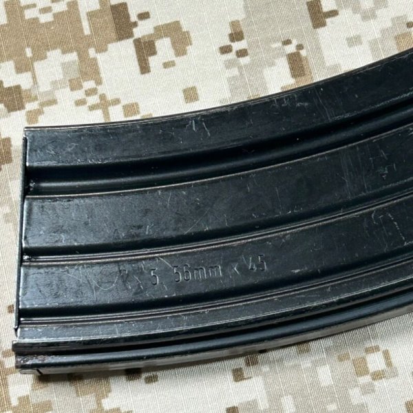 画像3: 沖縄放出品 実物 HK純正 30rdスチールマガジン オールドAE刻印(2)  HK416.MR556 (3)