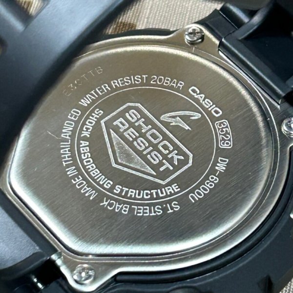 画像10: 米国モデル NSN取得 CASIO G-SHOCK DW-6900U-1JF   新品 国内正規品 (10)