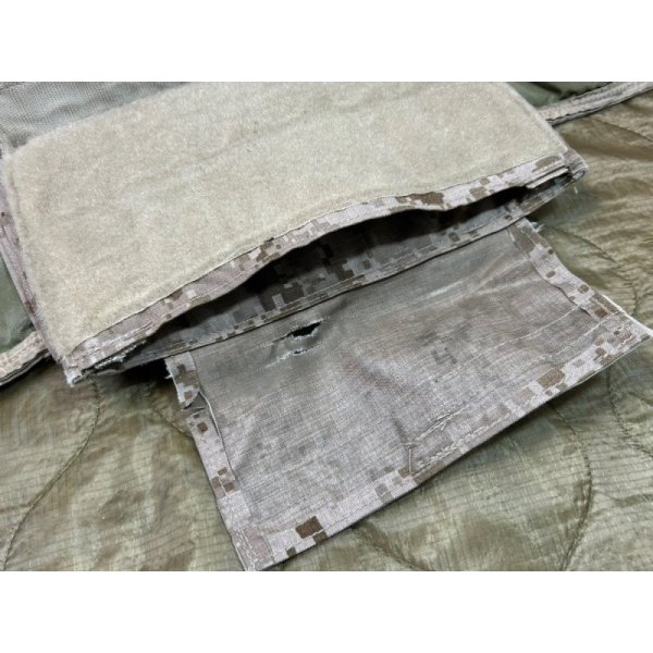 画像8: オールド 実物 LBT-6094B aor1 プレートキャリア ポーチセット 白パルス 放出品 (8)