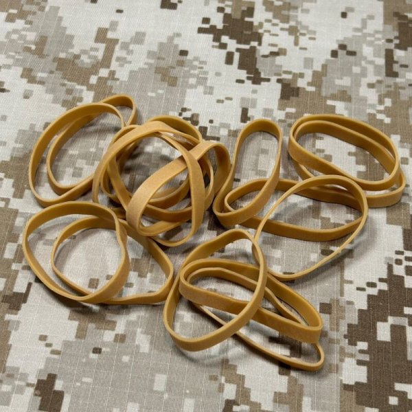 画像1: made in USA ラバーバンド（輪ゴムバンド）20個入り (1)