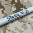 画像5: シャーピー ファインポイント マーカー(マジックペン)Sharpie Fine Point 黒赤青 (5)