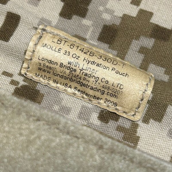 画像6: LBT-6142B-330DT aor1 ハイドレーションポーチ(33oz)2009年製 (6)