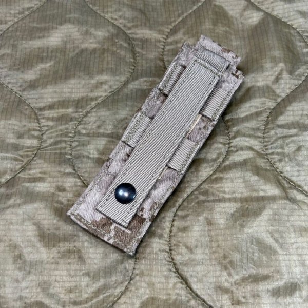 画像3: 実物 EAGLE aor1 M9シングルマグポーチ エクステンド  12/06 (3)