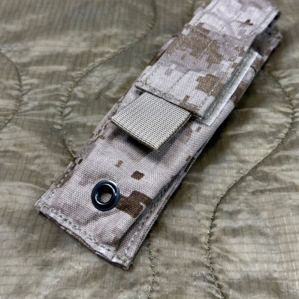 画像2: 実物 EAGLE aor1 M9シングルマグポーチ エクステンド  12/06 (2)