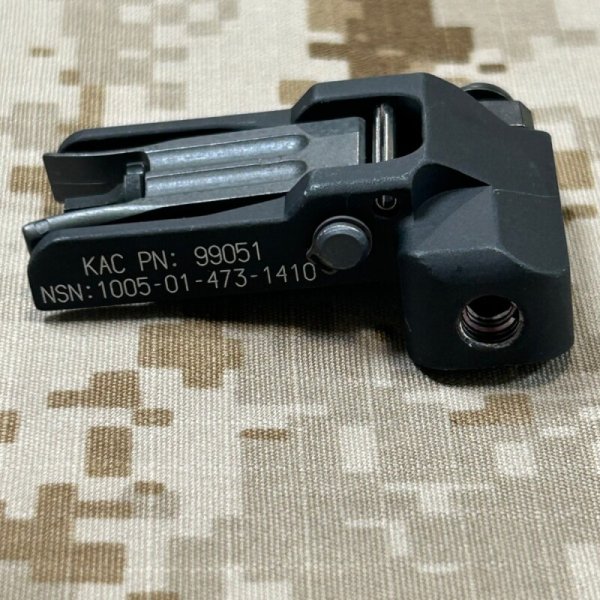 画像8: 米軍官給品 実物 Knight's KAC M4 フロントサイト BLACK  PN:99051  美品 (8)
