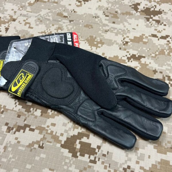 画像3: オールド RINGERS コールドウェザーグローブ 黒 Mサイズ  デットストック (3)