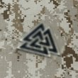画像1: MADE IN USA  実物 DELTA/CAG トライアングルパッチ (2) (1)