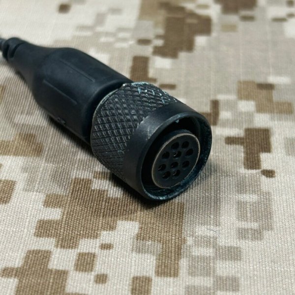 画像6: 実物 TEA  INVISIO M3S  イヤーピースヘッドセット 防水10pin コネクター ケース付き (6)