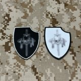 画像: MADE IN USA オールド  実物 DEVGRU シルバーチームパッチ (98)