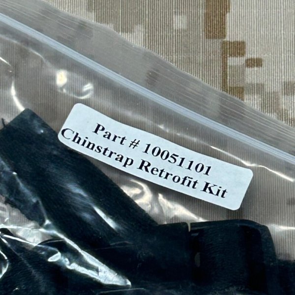 画像3: オールド MSA GALLET MICH ヘルメット リプレイスメント チンストラップ  黒 (3)