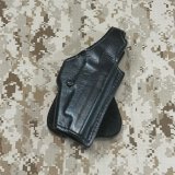 画像: 実物 サファリランド 518-77 レザーホルスター 黒  右利き SIG P220/226