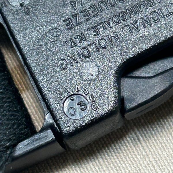 画像9: オールド MSA GALLET MICH ヘルメット リプレイスメント チンストラップ  黒 (9)