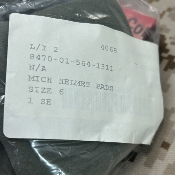 画像9: 実物官給品 ops-core Head-Loc ACH リテンションシステム キット　L/XL タン 2009年 (9)