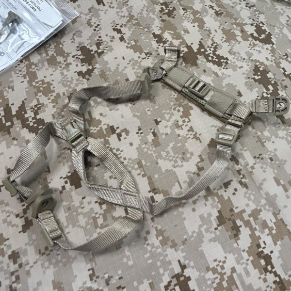 画像2: 実物官給品 ops-core Head-Loc ACH リテンションシステム キット　L/XL タン 2009年 (2)