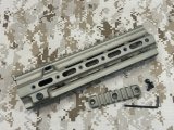 画像: 実物 Geissele 10.5 SMR HK DDC  (HK416, MR556) 専用レールパネル付き