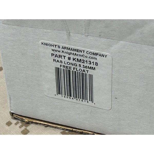 画像11: 実物 Knight's armament  ナイツ FF RAS long  5.56  BLACK　P/N:KM21318 (11)
