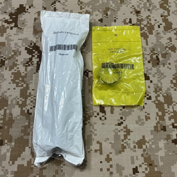 画像8: 実物 COLT バッファーチューブ（ミルスペック 4ポジ）+ COLT キャスルナット　セット (8)