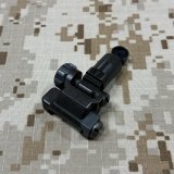 画像: 実物 knight's KAC フォールディング マイクロリアサイト 200-600M  BUIS  バックアップリアサイト 