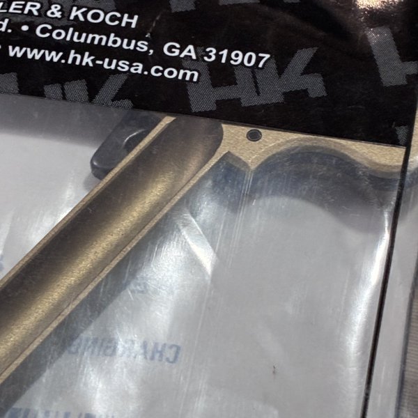 画像5: 実物 HK純正 HK416/MR556 E1 チャージングハンドル　RAL8000 (5)