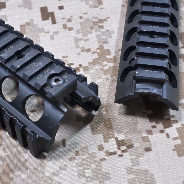 画像16: 放出品  実物 Knights ナイツ RAS ハンドガード（レールパネル、フォアグリップ付き）  (16)