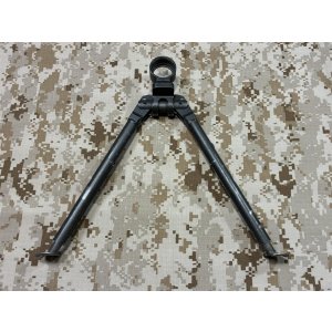 画像: 実物官給品 M249 minimi ミニミ Improved Bipod スチールバイポッド 放出品