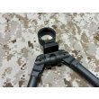 画像6: 実物官給品 M249 minimi ミニミ  Improved Bipod  スチールバイポッド 放出品 (6)