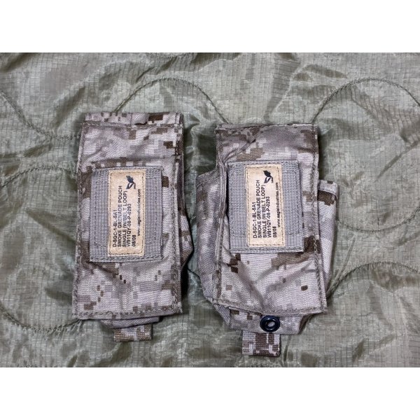 画像4: 実物官給品 EAGLE aor1 スモークグレネードポーチ ベルトループ (4)