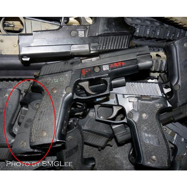 画像20:   ■BLACK LINE■  CTC style Dummy LASERGRIP  東京マルイP226R用 (20)